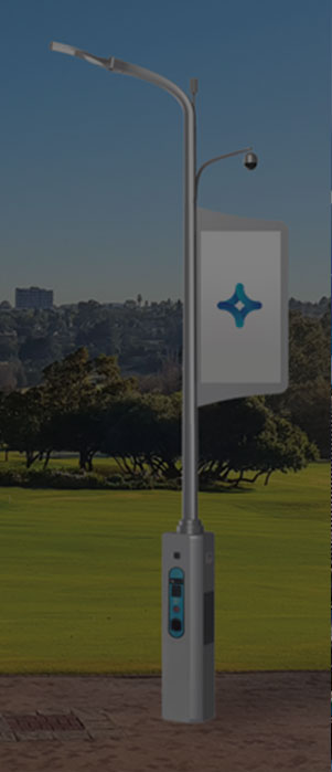 Smart light pole